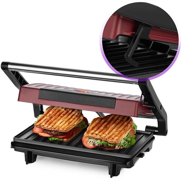 Сэндвичница Kitfort КТ-3639 750Вт красный/черный фото 2