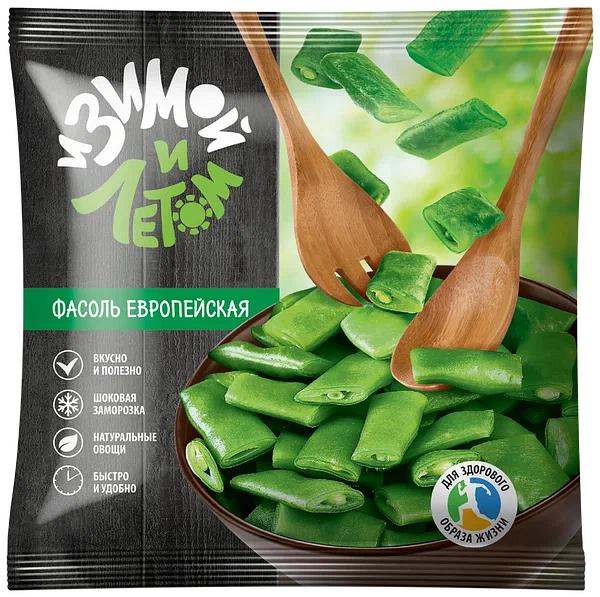 Фасоль европейская замороженная «И зимой, и летом», 400 г ОПТ фото 1