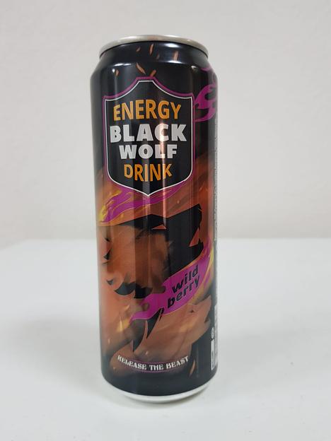 Энергетик «Black Wolf wild berry» фото 2