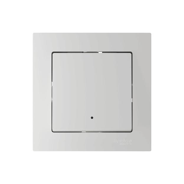 ATLASDESIGN SMART 1-кл. ВЫКЛЮЧАТЕЛЬ с подсв., Zigbee, сх.1, L+N, 10А, мех., БЕЛЫЙ фото 2