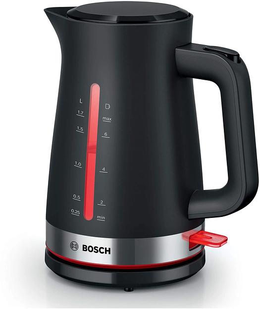 Чайник электрический Bosch TWK4M223 1.7л. черный фото 1