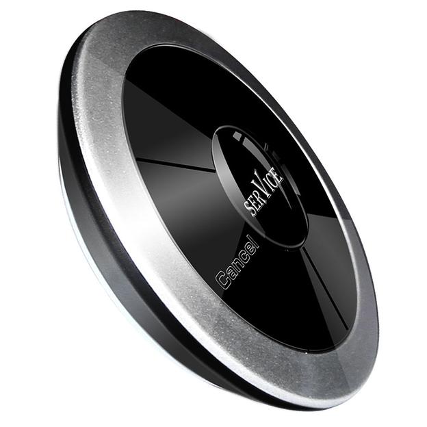 Кнопка вызова Kromix W2232S (вызов + отмена), черная фото 2