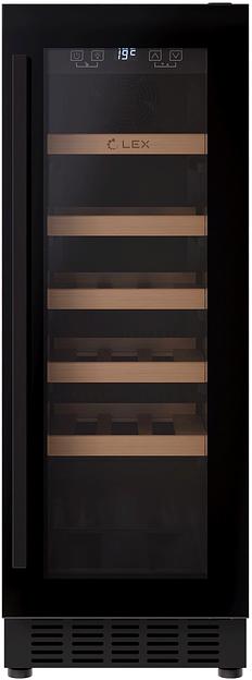 Винный шкаф Lex LWD3020BL 1-нокамерн. черный фото 5