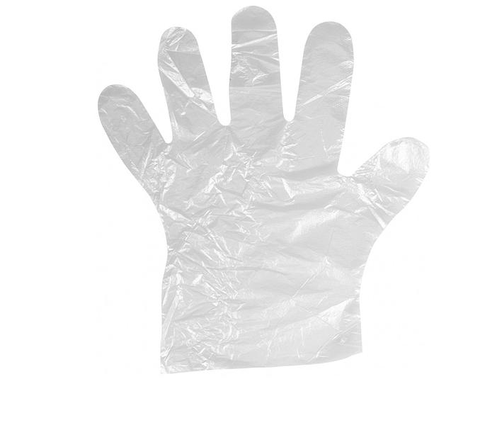Перчатки полиэтиленовые одноразовые размер M ОПТ фото 2