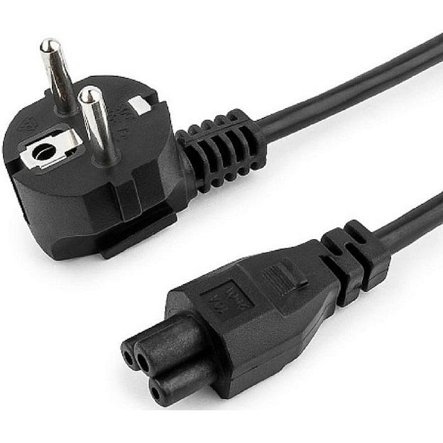 Filum Кабель питания CEE 7/7- С5, 3х0.75мм, 220В, 10A, чёрный, 1.8м [FL-PC10-EU-C5-1.8M] (873356) фото 1