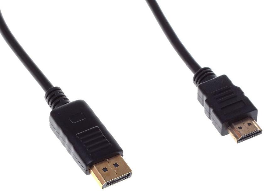 Кабель аудио-видео Buro DisplayPort (m)/HDMI (m) 1.8м. феррит.кольца Позолоченные контакты черный (BHP RET HDMI_DPP18) фото 3