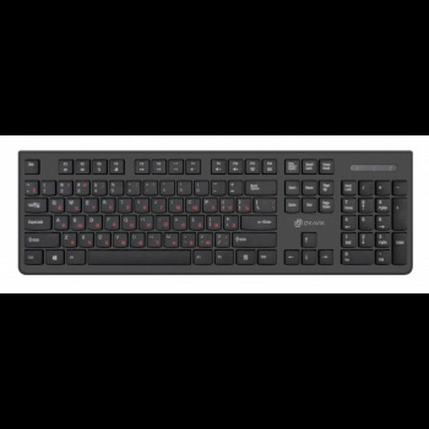 Клавиатура Oklick 505M черный USB slim {1196544} фото 1