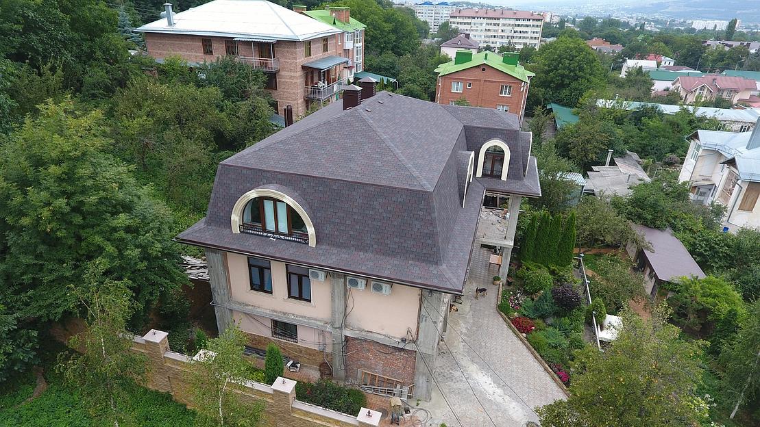 Гибкая черепица Döcke PIE Premium «Цюрих» изюм опт фото 6