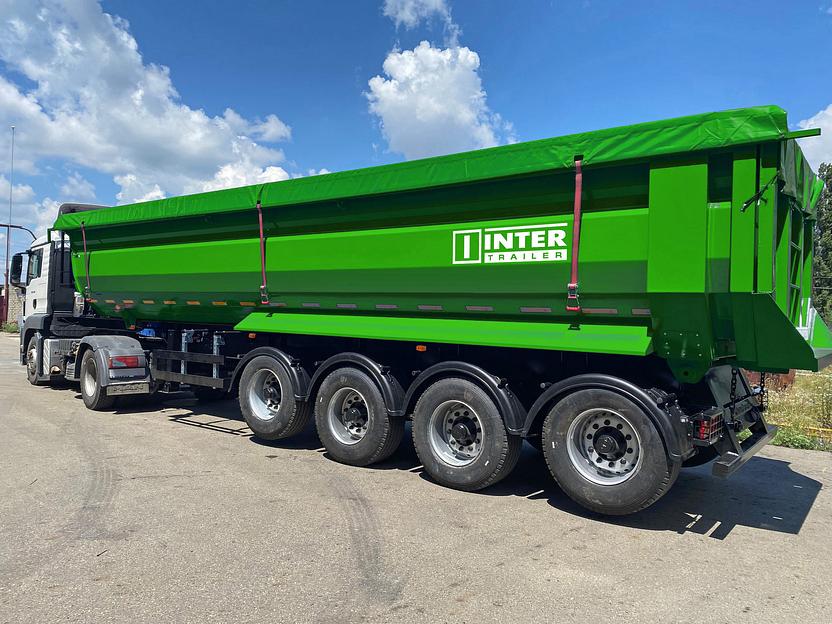 Полуприцеп самосвал четырехосный с увеличенным объемом кузова фото 4