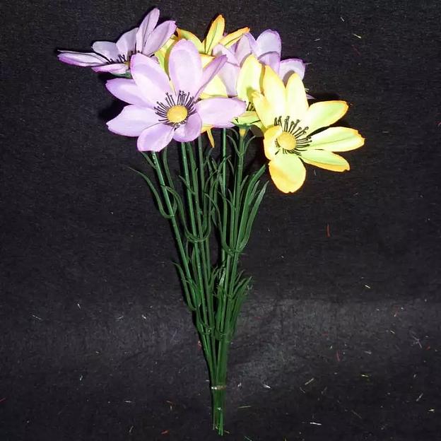 Искусственный георгин на ножке 25см 159-316 фото 1