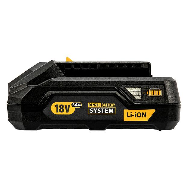 Батарея аккумуляторная B-18-2.0, Li-Ion, 18 В, 2,0 Ач // Denzel фото 2