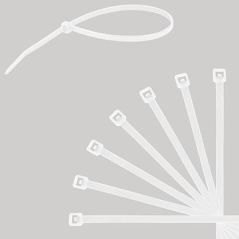 Стяжка (хомут) нейлоновая сверхпрочная Power Lock, 3.6×200 мм, белая, Sonnen, 607921, опт фото 4