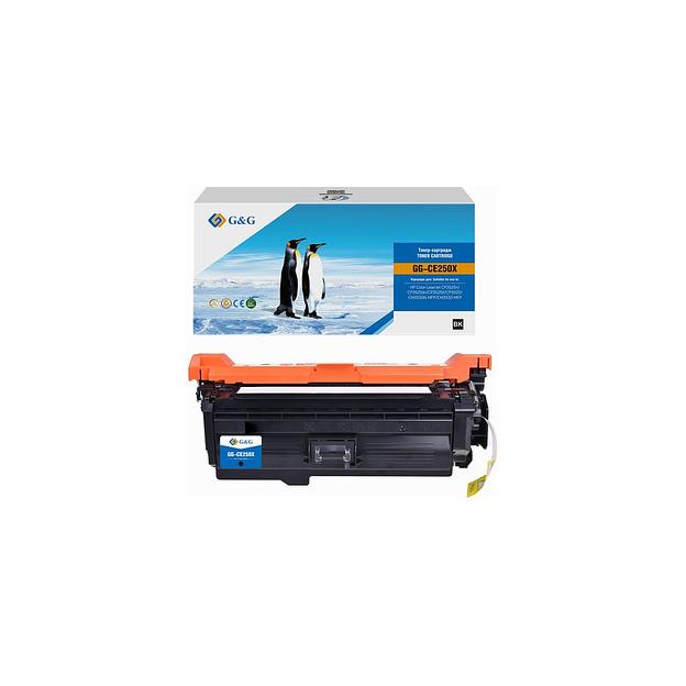 Картридж G&G GG-CE250X, CE250X, черный / GG-CE250X фото 1