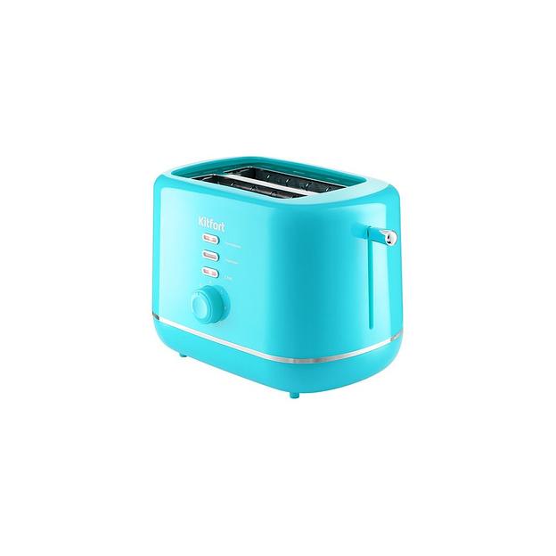 Тостер KitFort КТ-2050-3, бирюзовый фото 1