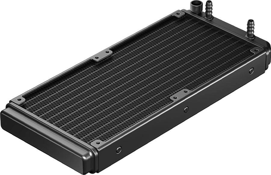 Система водяного охлаждения PcCooler DA240 BK ARGB Soc-AM5/AM4/1151/1200/1700 черный 4-pin Al+Cu 270W Ret (DA240-BKAWXX-GL) фото 4