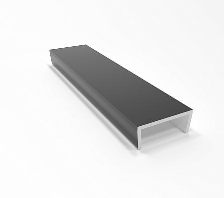 Торцевая заглушка Н-100 (22 черный глянец) фото 1