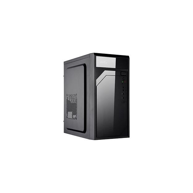 Корпус mATX KINGPRICE KPCC-MN208, Mini-Tower, без БП, черный фото 1