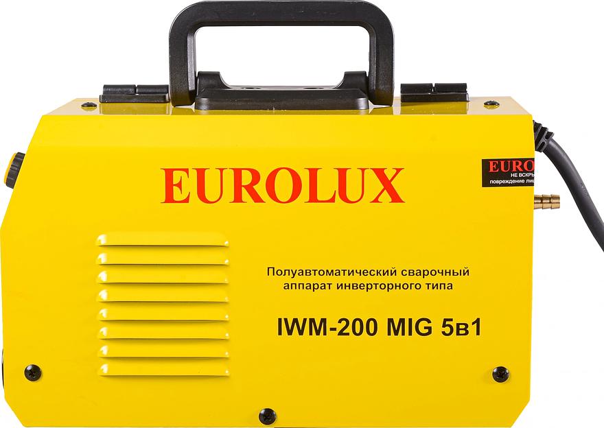 Сварочный полуавтомат IWM-200 MIG 5в1 Eurolux фото 2