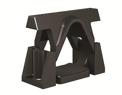 Кабельный держатель для крепления в треугольник, д. 40-70 мм фото 1