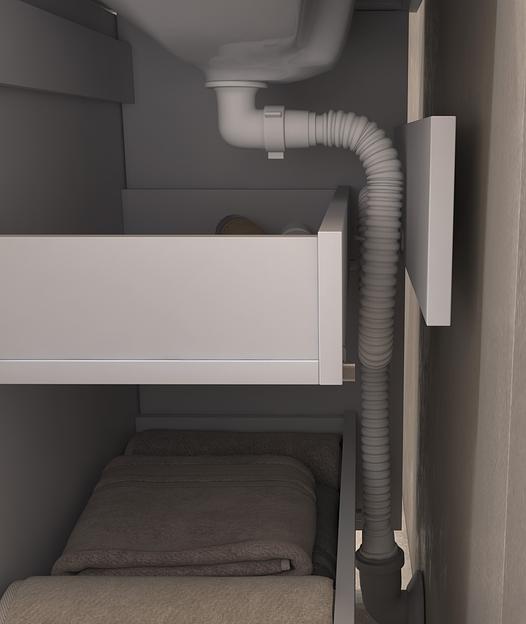 Тумба под раковину «Neo 800» ОПТ фото 7