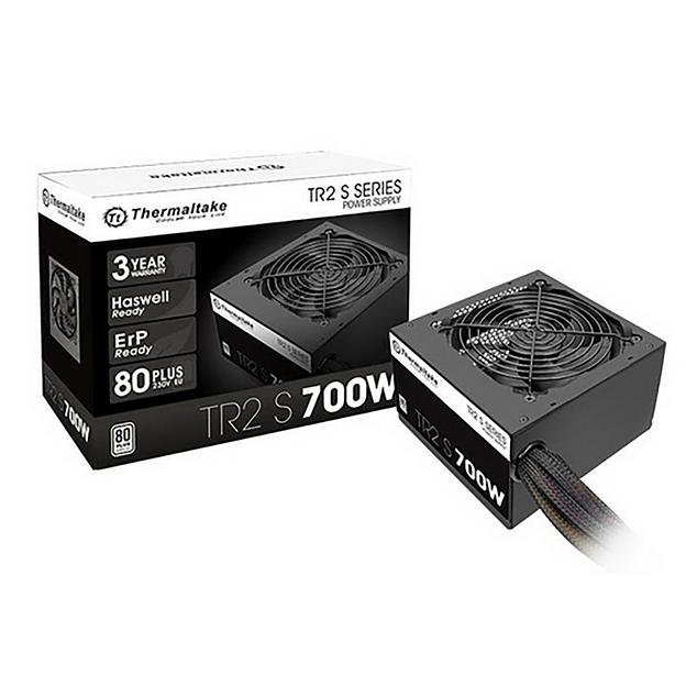 Блок питания Thermaltake ATX 700W TR2 S 80+ (24+4+4pin) APFC 120mm fan 6xSATA RTL фото 1