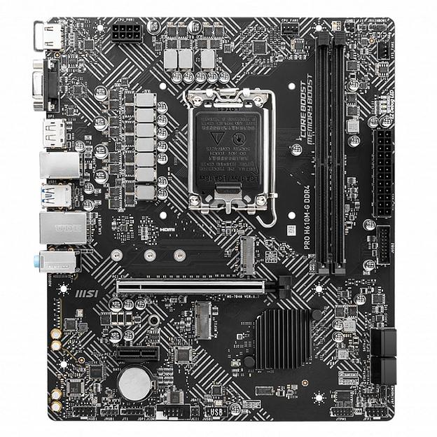 Материнская плата MSI PRO H610M-G DDR4 фото 2