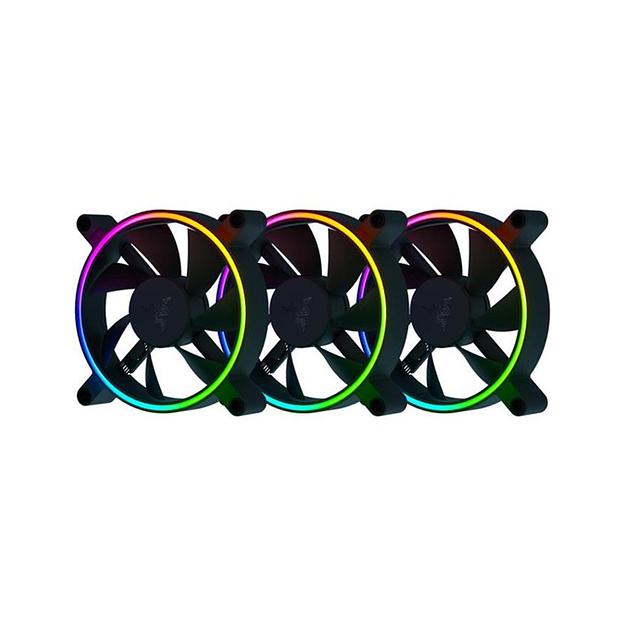 Кулер для компьютерного корпуса Razer Kunai Chroma 120MM 3 Fan RC21-01810100-R3M1 фото 1