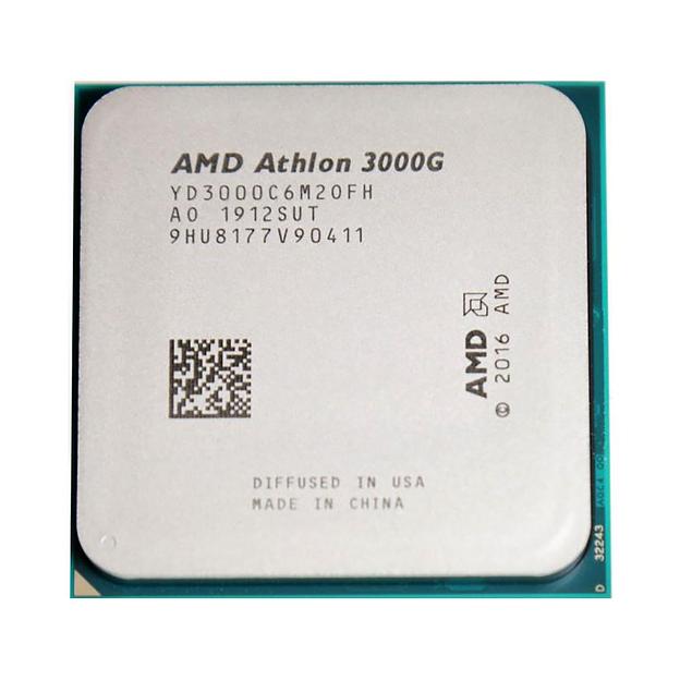 Процессор AMD Athlon 3000G AM4 (YD3000C6M2OFH) (3.5GHz/100MHz/Radeon Vega 3) OEM фото 2