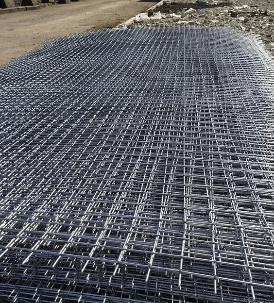 Сварная сетка оцинкованная (картами) фото 1