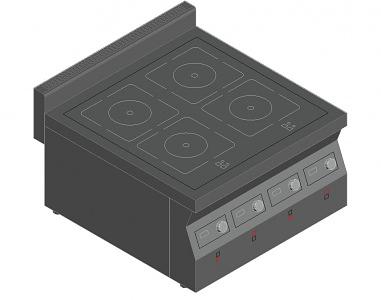 Плита индукционная Abat КИП-47н-3,5 71000019568 фото 1