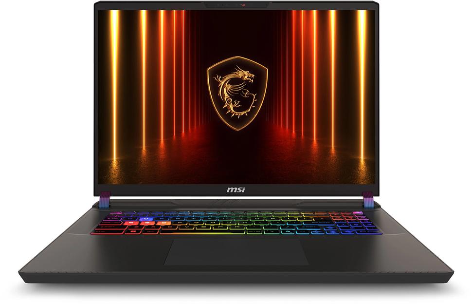 Ноутбук без сумки MSI Vector 17 HX A2XWJG Ultra9 275HX 17" 16:10 QHD+(2560 x 1600)240Hz DDR5 32GB (16GB*2),1TB SSD, NV RTX 5090 (24GB GDDR7),90Whr,3kg,1y,Dos,Gray фото 1