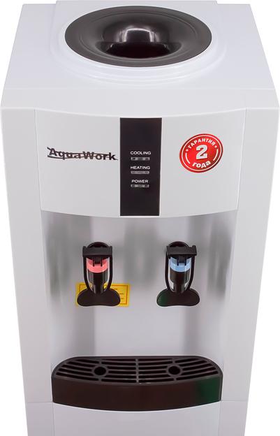 Кулер Aqua Work 16LR напольный компрессорный белый/черный фото 7