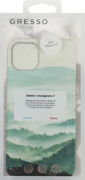 Чехол (клип-кейс) Gresso для iPhone 13 Meridian зеленый (GR17AAAE8894) фото 8