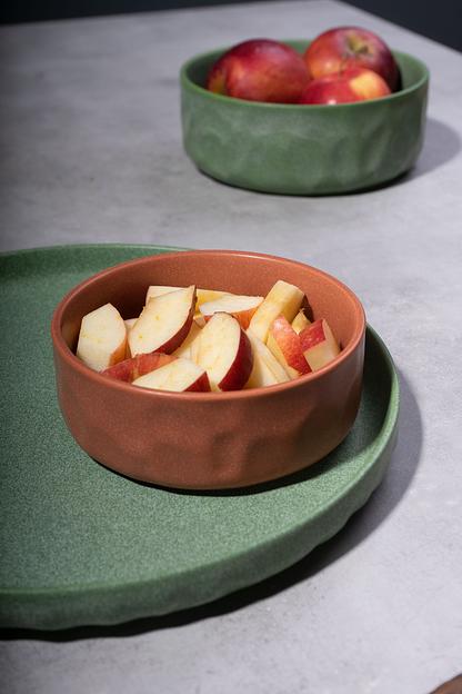 Салатник матовый Billibarri «Old Clay» 12 см, терракотовый ОПТ фото 3