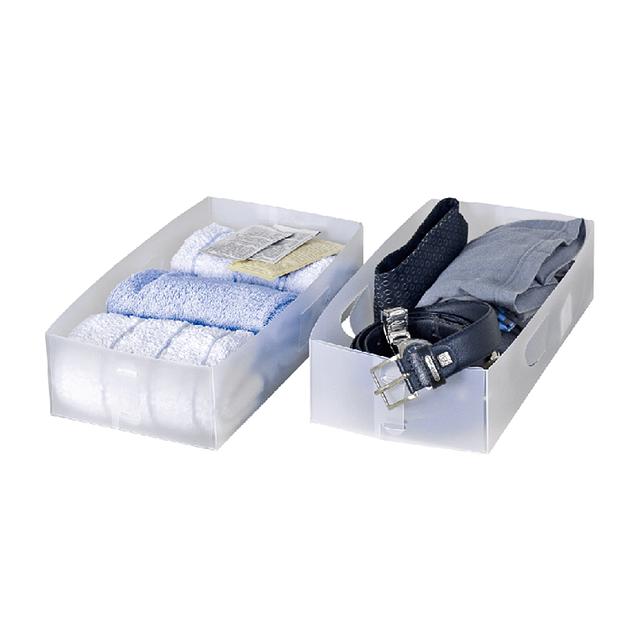 Набор коробов для хранения, 2 шт Д305 Ш155 В77 фото 1