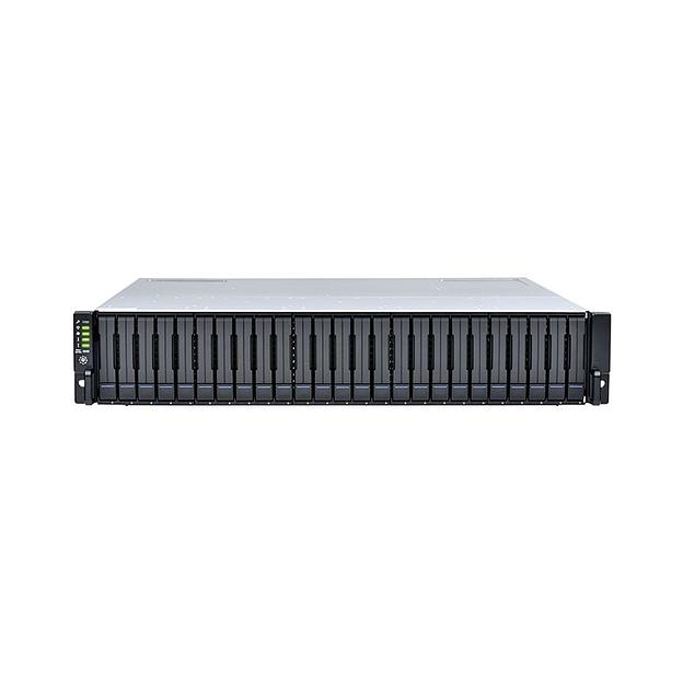 EonStor JB3025RBA0-8U32 Expansion Enclosure JB3025B (2U, Dual Redundant Controller, 25x2.5 trays, 8x SAS ports 12Gbps, 2xFAN module, 2x460W, 2x cables 50cm SFF8644 to SFF8644, Rackmount kit) фото 3