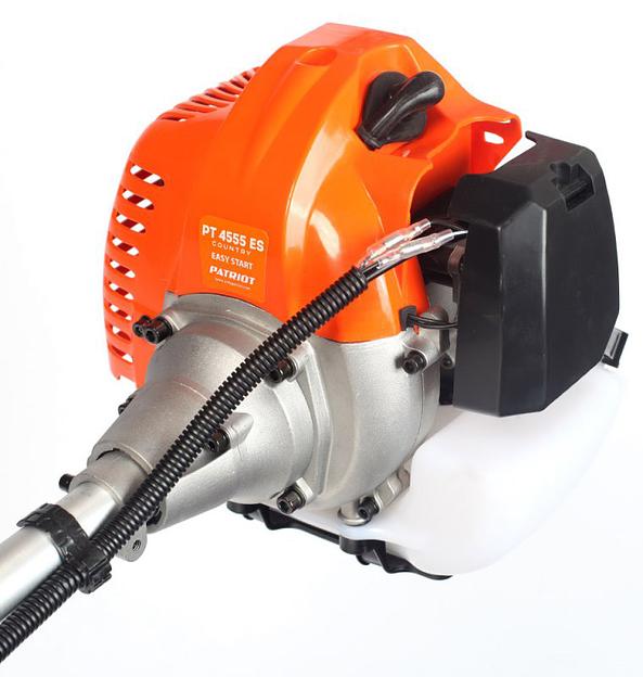 Триммер бензиновый Patriot PT 4555ES Country 2.5л.с. неразбор.штан. реж.эл.:леска/нож фото 3