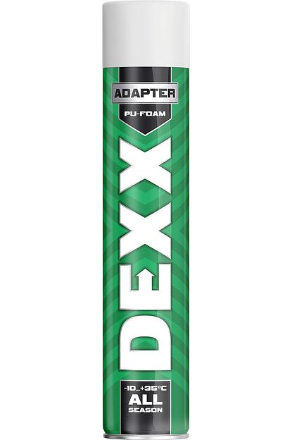 DEXX ADAPTER, 750 мл, адаптерная, выход до 25 л, монтажная пена (41123) фото 1