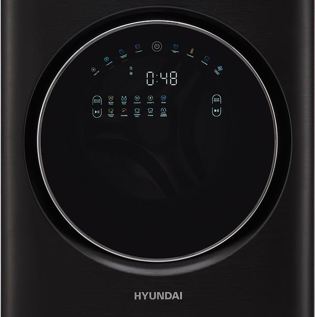 Стиральная машина Hyundai Gemini WMD9423 класс: A+++ загр.фронтальная макс.:15кг (с сушкой) темно-серебристый фото 6