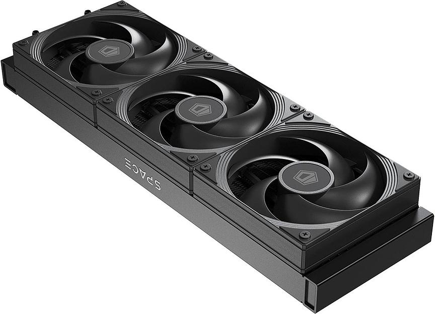 Система водяного охлаждения ID-Cooling SL360 Pro Se Soc-AM5/AM4/1151/1200/2066/1700 черный 4-pin 14-30dB Al+Cu LCD 350W Ret фото 4