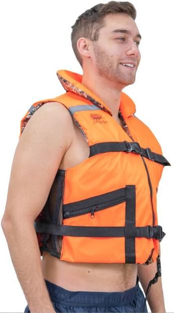Жилет Таймень спасательный двухсторонний размер: XXXL (58-60) фото 3