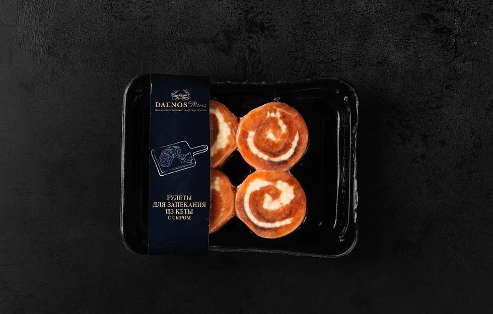 Полуфабрикаты Dalnos Mores «Рулеты для запекания из кеты с сыром» ОПТ фото 1