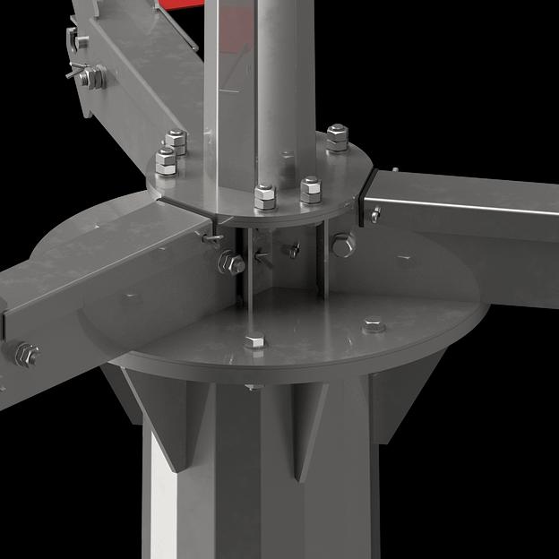 Молниеотвод на базе мачты с мобильной короной типа ВГМ-20 фото 4
