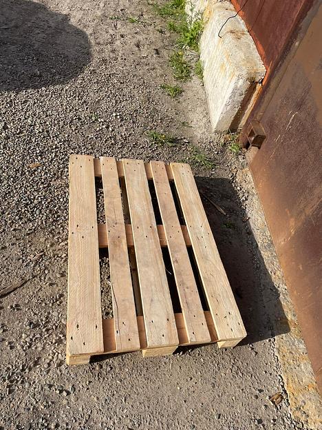 Паллет 120х80 см белая доска 1 сорт, Волгоградская область фото 1