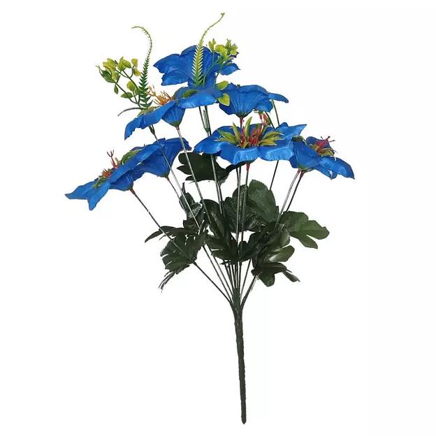 Букет колокольчики 9 голов 47см 424-710 фото 2