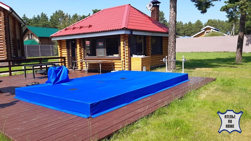 Тент на каркасный бассейн опт фото 1