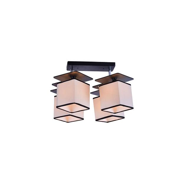 Люстра Escada 651/4P, 4 х 60 Вт, черный/белый фото 1