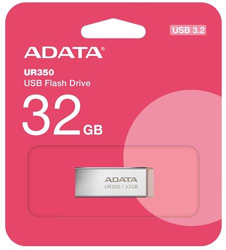 Флэш-накопитель USB3.2 32G BROWN UR350-32G-RSR/BG ADATA фото 5