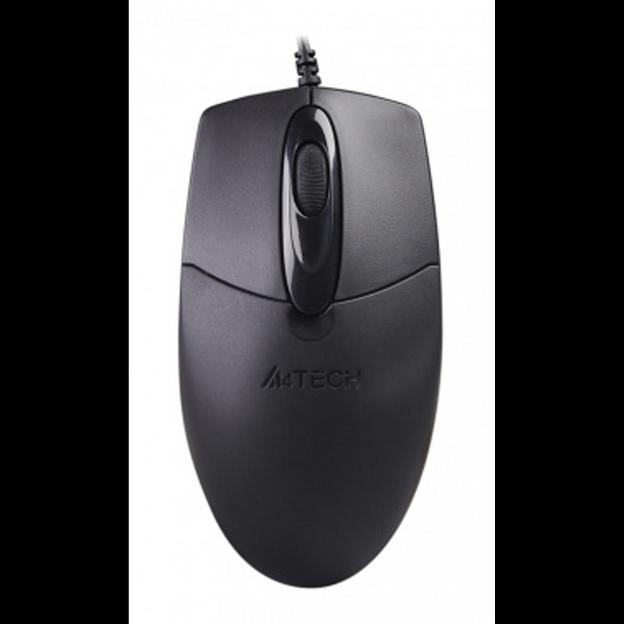 Мышь A4Tech OP-720 черный оптическая (1000dpi) PS/2 (3but) фото 1