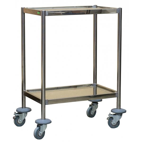 Стол манипуляционный (процедурный) из нержавеющей стали «ЭРГО» серия 100 Э-140-СП фото 1